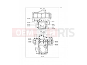 KAWASAKI 2012 Crankcase Bolt Pattern