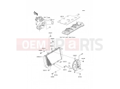 KAWASAKI 2012 Radiator