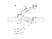 KAWASAKI 2012 Footrests