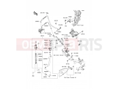 KAWASAKI 2012 Rear Master Cylinder