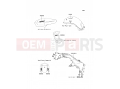 KAWASAKI 2012 Decals(Gray)(White)