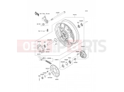 KAWASAKI VERSYS ABS (KLE650DCF) Rear Hub