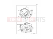 KAWASAKI 2012 Crankcase Bolt Pattern