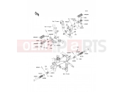 KAWASAKI 2012 Footrests
