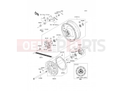 KAWASAKI 2012 Rear Hub