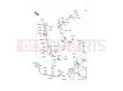 KAWASAKI 2012 Rear Master Cylinder