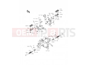 KAWASAKI 2012 Footrests