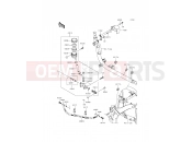 KAWASAKI 2012 Rear Master Cylinder