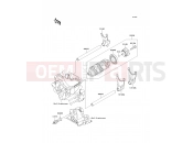 KAWASAKI Z1000SX (ZX1000GCF) Gear Change Drum/Shift Fork(s)