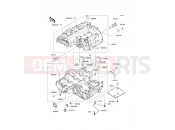 KAWASAKI Z1000SX (ZX1000GCF) Crankcase