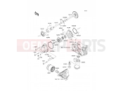 KAWASAKI Z1000SX (ZX1000GCF) Oil Pump