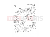 KAWASAKI Z1000SX (ZX1000GCF) Cowling(Center)