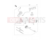 KAWASAKI Z1000SX (ZX1000GCF) Accessory(Grip Heater)