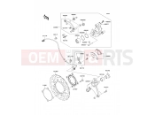 KAWASAKI 2012 Rear Brake