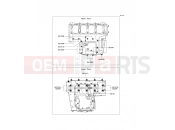KAWASAKI 2012 Crankcase Bolt Pattern