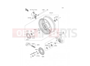 KAWASAKI 2012 Rear Hub