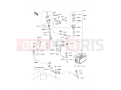 KAWASAKI 2012 Rear Master Cylinder