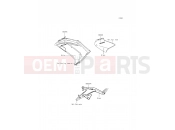 KAWASAKI 2013 Decals(White)