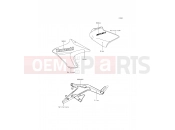 KAWASAKI 2013 Decals(Red)