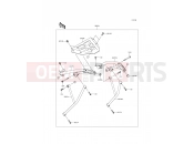 KAWASAKI 2013 Accessory(Top Case Bracket)