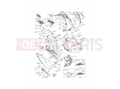 KAWASAKI 2013 Cowling Lowers