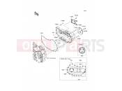 KAWASAKI 2013 Right Engine Cover(s)