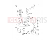 KAWASAKI 2013 Rear Master Cylinder