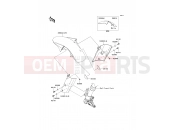KAWASAKI Z1000 (ZR1000DDFA) Front Fender(s)