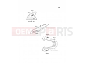 KAWASAKI Z1000 (ZR1000DDFA) Decals(Ebony)
