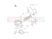 KAWASAKI Z1000 ABS (ZR1000EDFA) Gear Change Drum/Shift Fork(s)