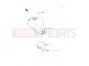KAWASAKI Z1000 ABS (ZR1000EDFA) Labels