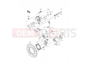 KAWASAKI 2013 Rear Brake