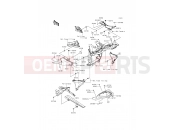 KAWASAKI 2013 Side Covers/Chain Cover