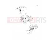 KAWASAKI 2013 Decals(Orange)(White)