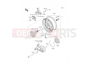 KAWASAKI 2014 Rear Hub