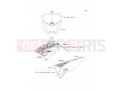 KAWASAKI 2014 Decals(Green)