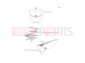 KAWASAKI 2014 Decals(Orange)
