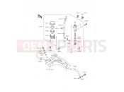 KAWASAKI 2014 Rear Master Cylinder