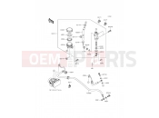 KAWASAKI 2014 Rear Master Cylinder