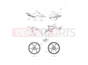 KAWASAKI 2014 Decals(Gray)