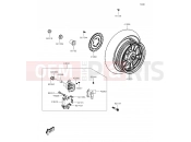 KAWASAKI 2014 Rear Hub