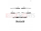 KAWASAKI 2014 Decals(Green/Black)