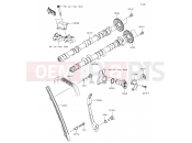 KAWASAKI Ninja 1000 ABS (ZX1000MEF) Camshaft(s)/Tensioner