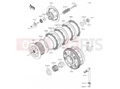 KAWASAKI Ninja 1000 ABS (ZX1000MEF) Clutch