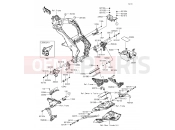 KAWASAKI Ninja 1000 ABS (ZX1000MEF) Frame Fittings