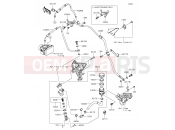 KAWASAKI Ninja 1000 ABS (ZX1000MEF) Rear Master Cylinder