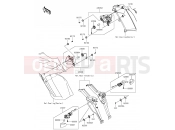KAWASAKI Ninja 1000 ABS (ZX1000MEF) Turn Signals