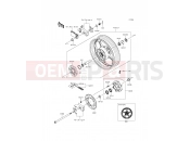KAWASAKI 2014 Rear Hub