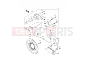 KAWASAKI 2014 Rear Brake