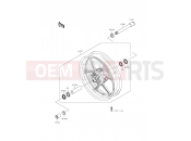 KAWASAKI NINJA ZX-6R (ZX600REF) Front Hub